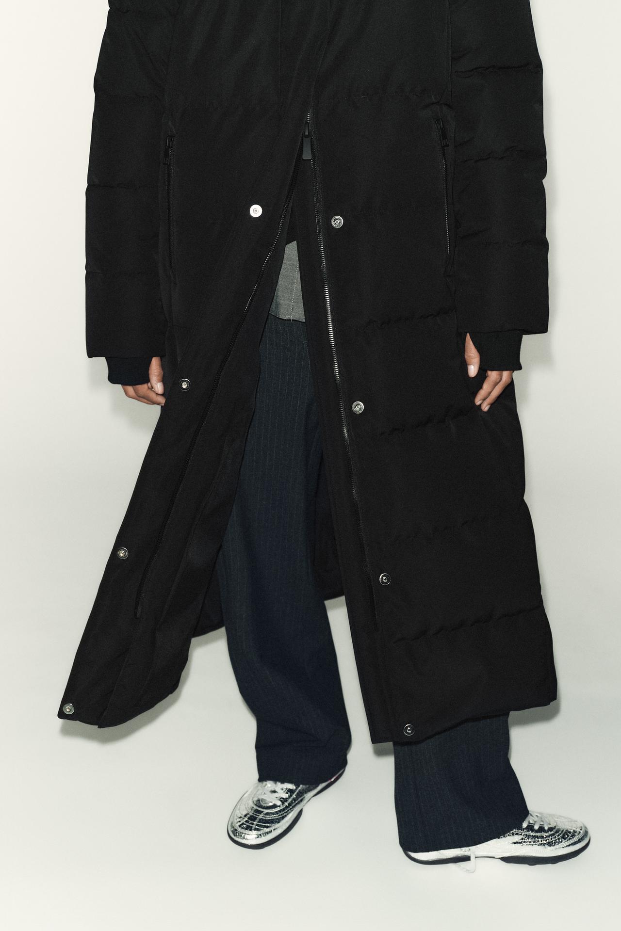 Modern Zara extra long coat