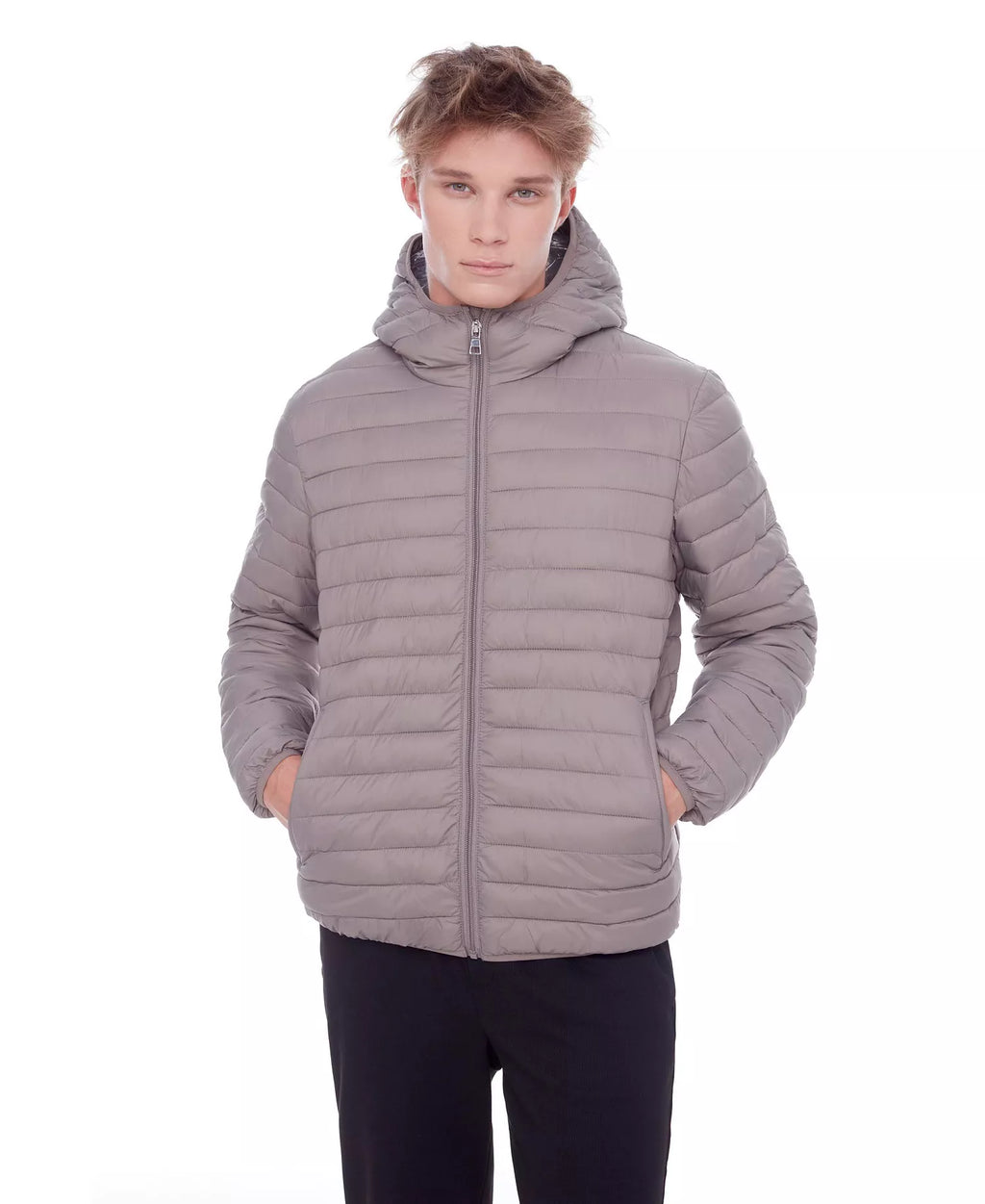 Modern puffer jacket style