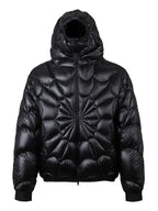 Moncler-Violier-Spider-Man-Short-Down-Jacket-Black