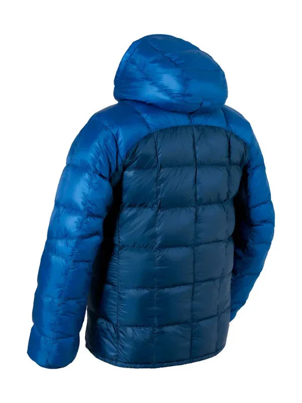 Montbell-Blue-Puffer-Jacket-Back-View