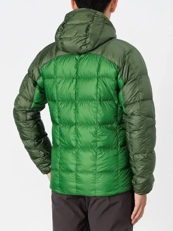 Montbell-Puffer-Green-Jacket-Back-View