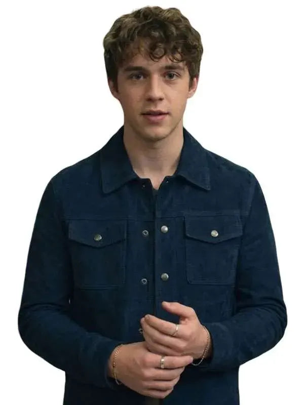 My Life With The Walter Boys S03 Danny Walter Suede Jacket