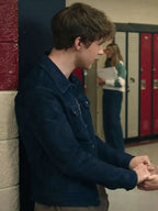 My Life With The Walter Boys S03 Danny Walter Suede Jacket