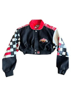 NASCAR Coca Cola 600 Black Cropped Jacket