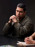 NCIS S23 Wilmer Valderrama Green Bomber Jacket