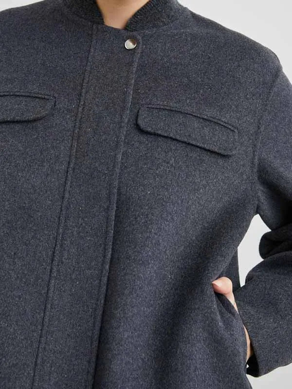 NCIS S23 Katrina Law Wool Jacket