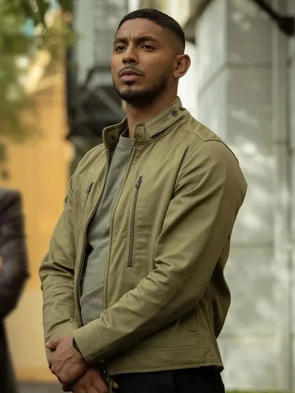 NCIS-Sydney-S03-Sean-Sagar-Green-Jacket