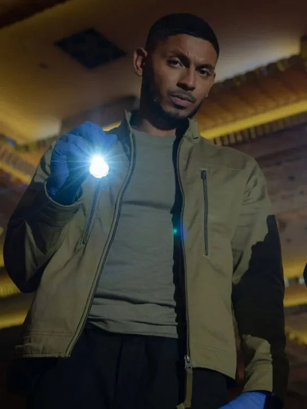 NCIS-Sydney-S03-Sean-Sagar-Jacket-Green