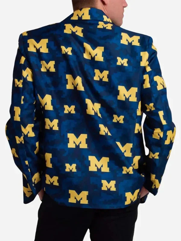 NFL-Team-Michigan-Wolverines-Camo-Blazer-For-Sale