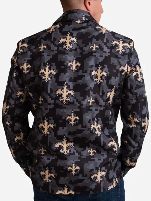 NFL-Team-New-Orleans-Saints-Camo-Blazer-For-Sale