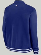 Dave Roberts LA Dodgers Blue Bomber Jacket