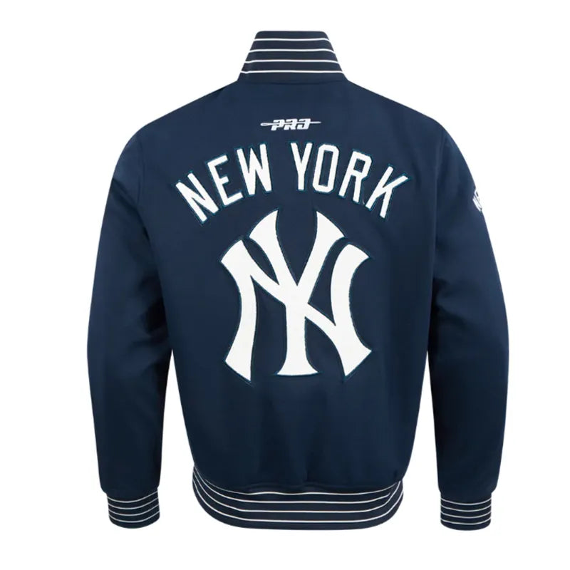 NY Yankees Current Logo Game Day Navy Jacket For Sale