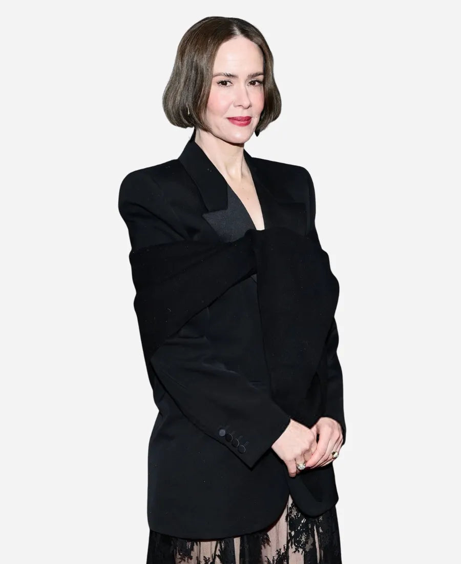 Sarah Paulson NYC 2026 Blazer