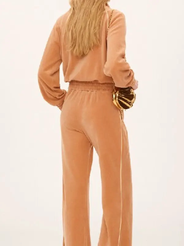 NYC Rihanna Velour Tracksuit