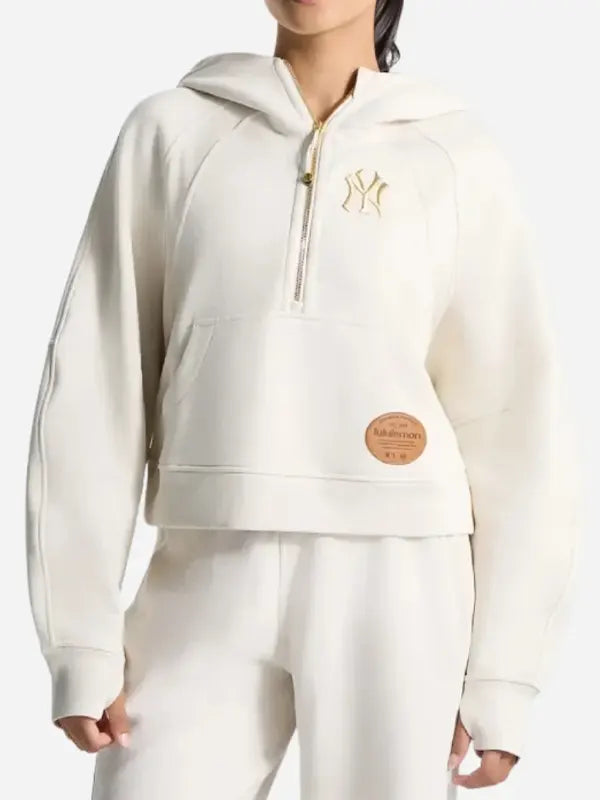 NY Yankees lululemon Scuba Oversized Half-Zip Hoodie