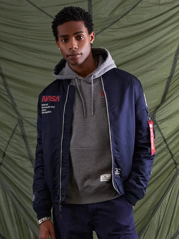 Nasa-Blue-Bomber-Jacket