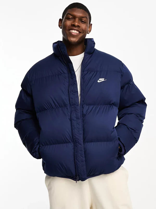 Navy Blue Nike Puffer Jacket