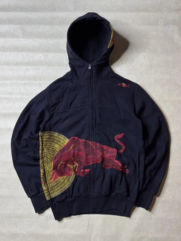 Navy Vintage Redbull Hoodie