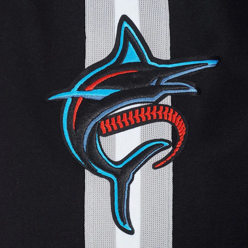 Near Me Miami Marlins Current Logo Game Day Black Jacket
