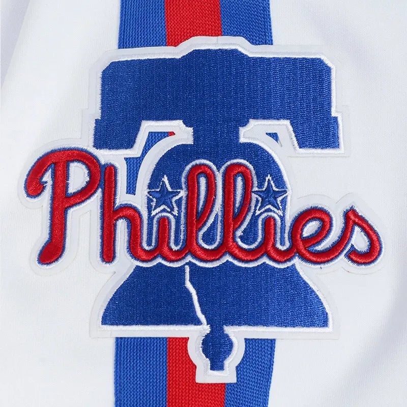 Near Me Philadelphia Phillies Current Logo Game Day White Jacket