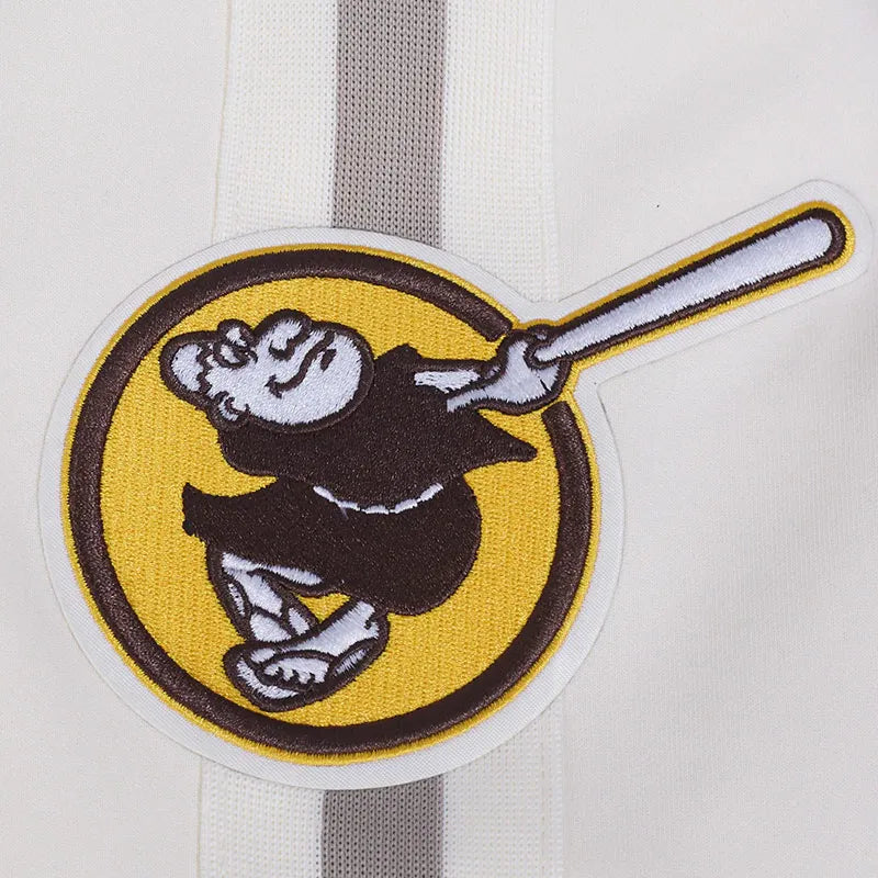 Near Me San Diego Padres Logo Game Day Eggshell Jacket