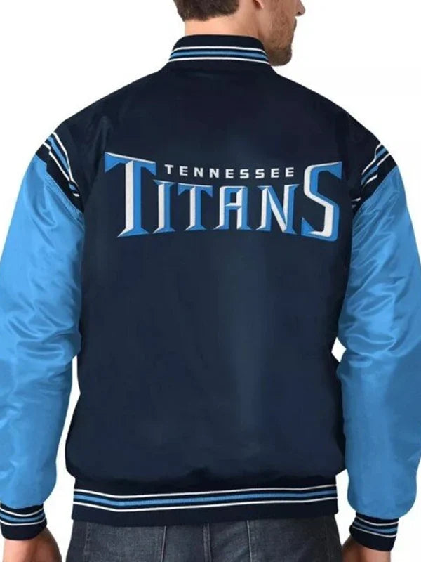 Near Me Tennessee Titans Varsity Jacket