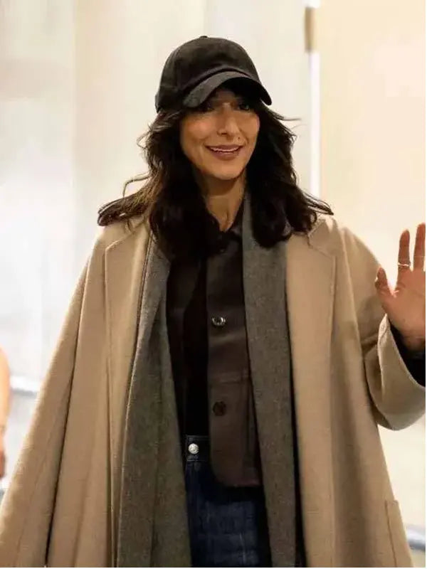 Necar Zadegan CIA S01 Beige New    Coat
