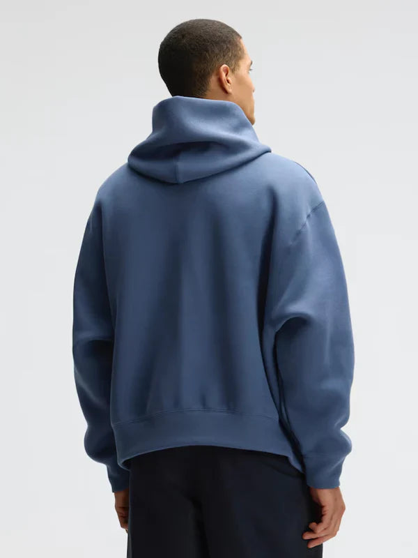 New-England-Patriots-Rivalries-Oversized-Blue-Hoodie-BackView