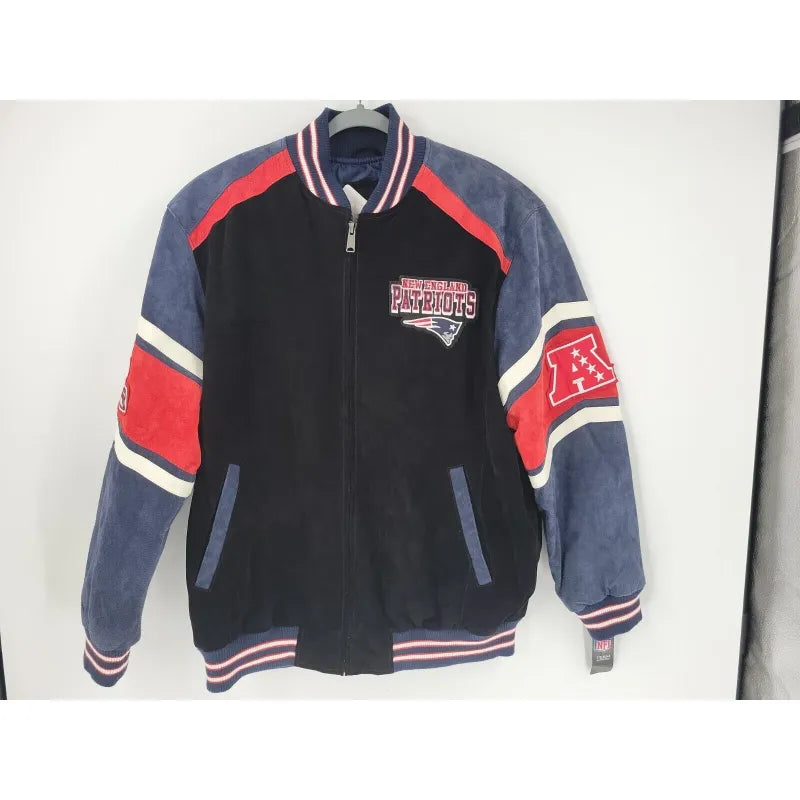 New England Patriots Suede Jacket For Sale