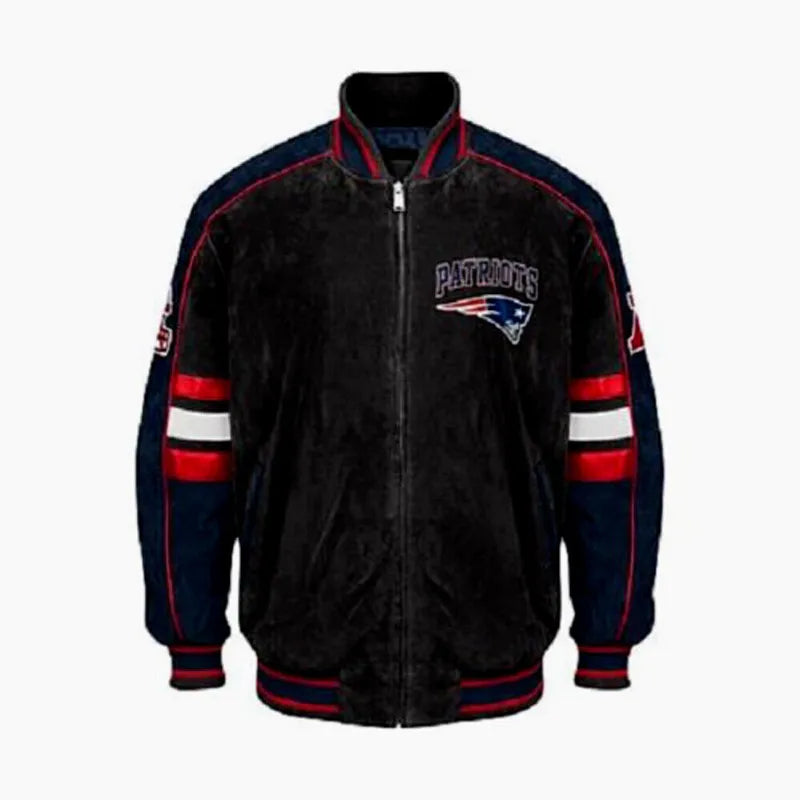 New England Patriots Suede Jacket