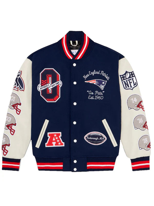 New England Patriots Varsity Jacket