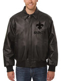 New Orleans Saints Leather Jacket