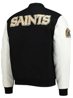 New Orleans Saints Varsity Jacket For Men