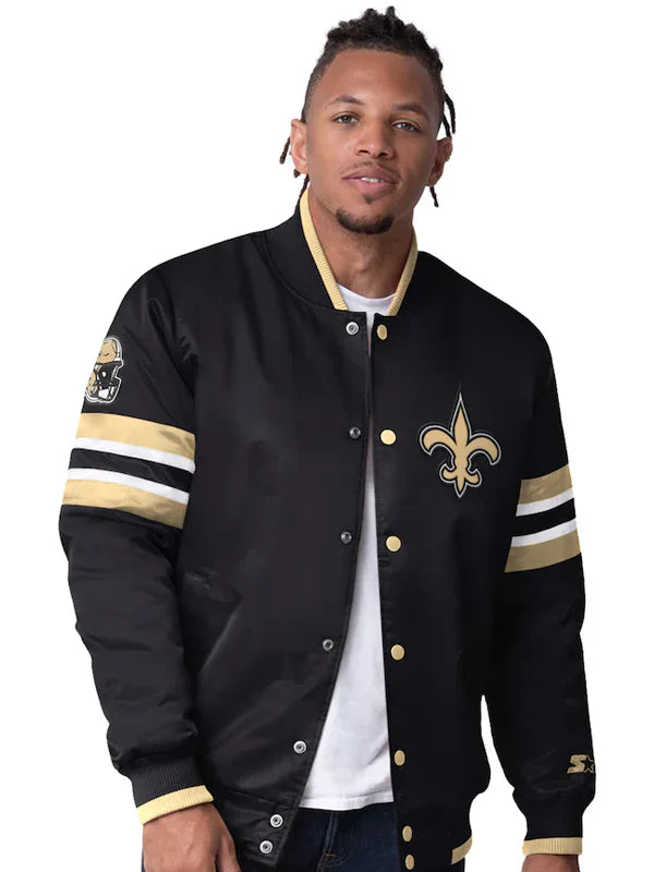 New Orleans Saints Varsity Jacket