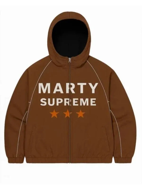 NYC 2025 Timothee Chalamet Marty Supreme Jacket