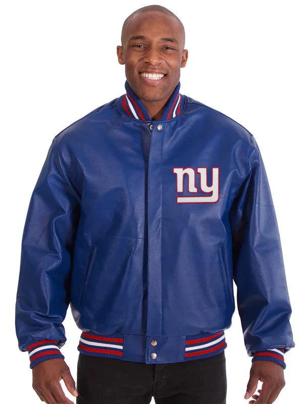 New York Giants Leather Jacket