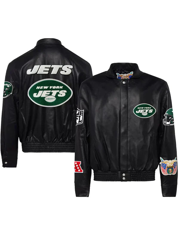 New York Jets Leather Jacket For Sale