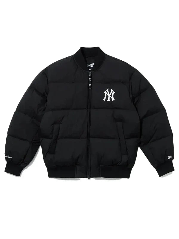 New-York-Yankees-Black-Puffer-Jacket