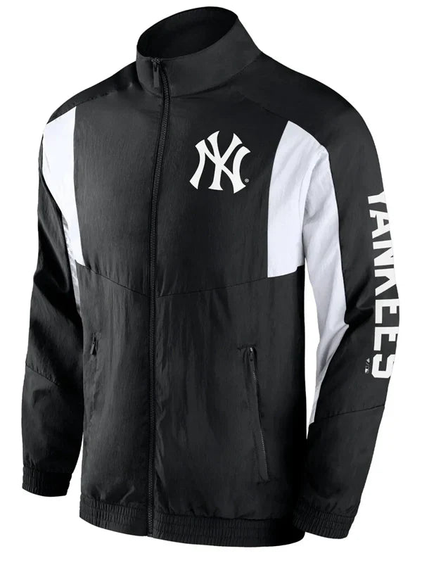 New-York-Yankees-Track-Jacket-Black-And-White