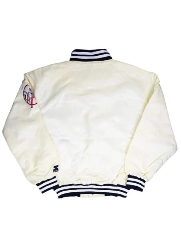 New-York-Yankees-Vintage-90s-White-Satin-Jacket