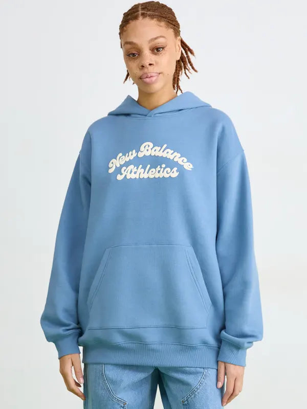 New Balance Athletics Hoodie Blue
