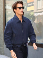 New York City 2026 Nicholas Galitzine Blue Jacket