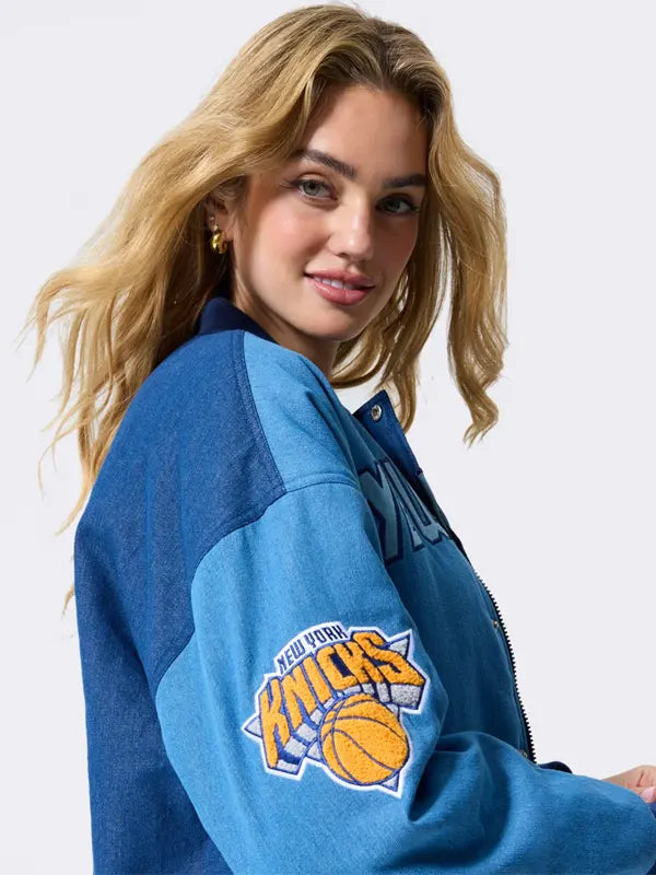 New York Knicks Bomber Jacket Women