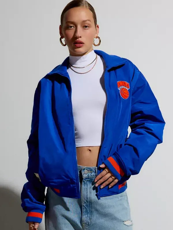 New York Knicks Bomber Jacket Women