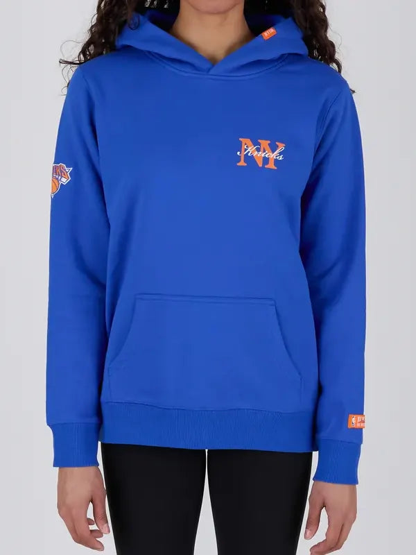 New York Or Nowhere Knicks Blue Hoodie