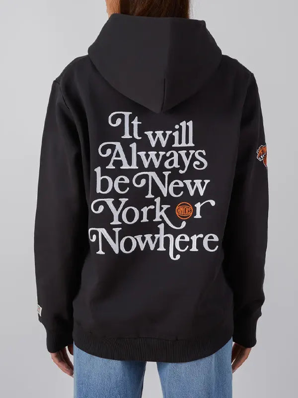 New York Or Nowhere Knicks Motto Hoodie