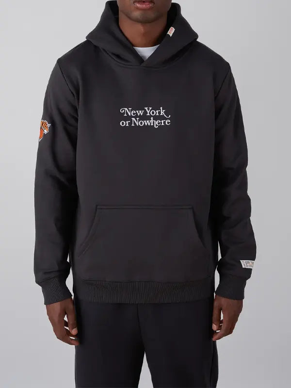New York Or Nowhere Knicks Motto Hoodie