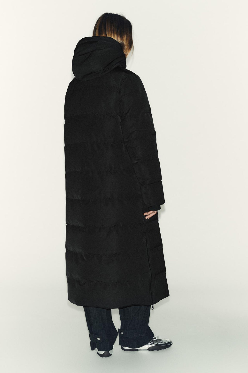 New Zara long puffer coat