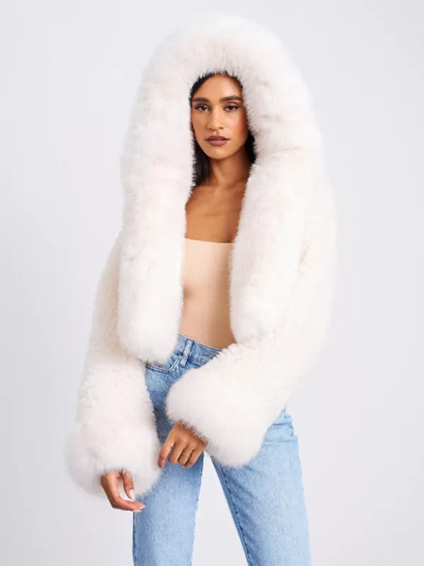 Next Gen Nyc S02 Emira D Spain White Fur Jacket