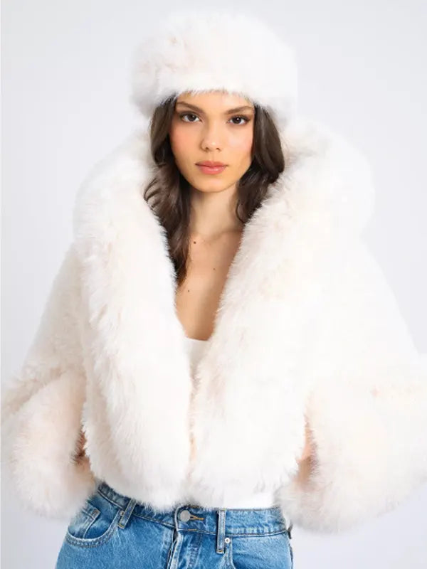 Next Gen Nyc S02 Emira D Spain White Fur Jacket